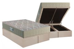 Cama Box Baú Filhão +Colchão Ortopédico Tech2000 Probel