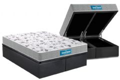 Cama Box Baú Filhão +Colchão Ortopédico Extreme Probel