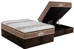 Cama Box Baú Filhão +Colchão Ortopédico Intense Probel
