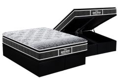 Cama Box Baú Filhão +Colchão Ortopédico Middle Probel