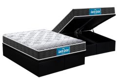 Cama Box Baú Filhão +Colchão Ortopédico Middle Probel