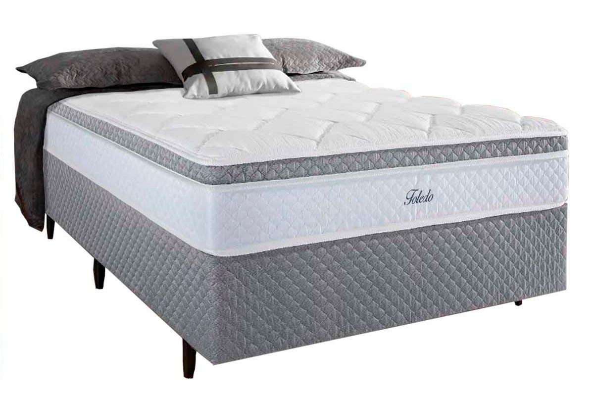 Colchão King Molas Ensacadas Herval Toledo 193x203x32