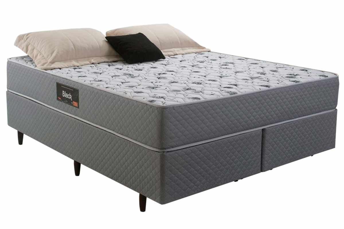 Colchão Solteiro Ortopédico Herval D65 Black 88x188x25