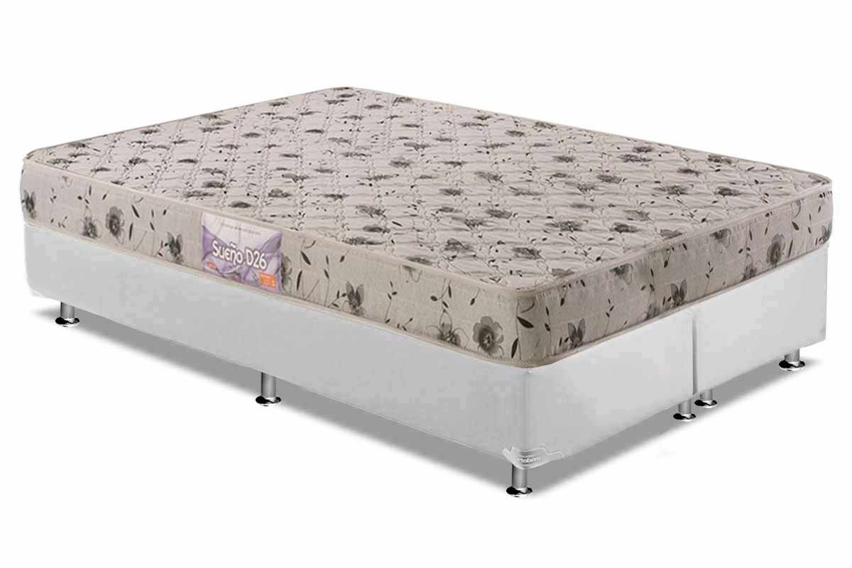 Colchão Solteiro D26 Herval Sueño Liso Double Side 88x188x17