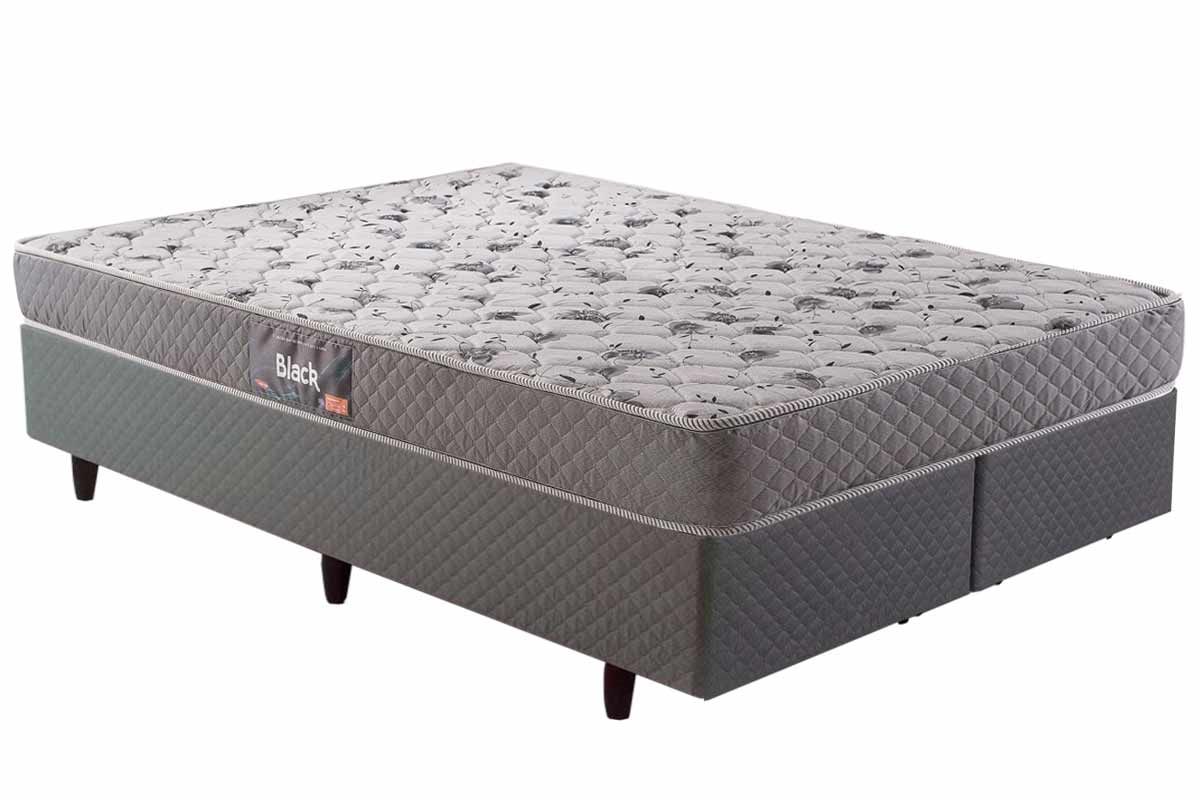 Colchão Solteiro Ortopédico Herval D65 Black 88x188x20