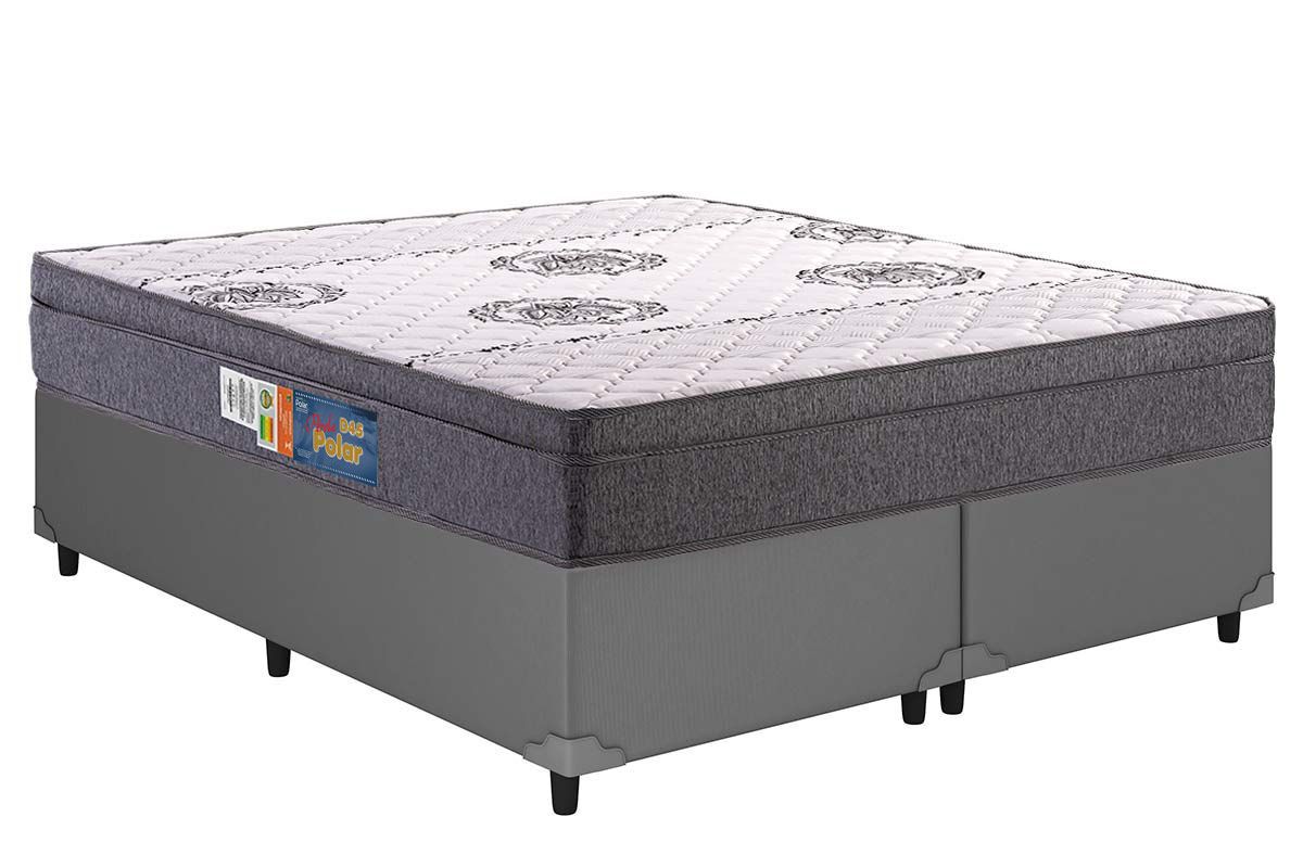Colchão Solteiro D45 Polar Pérola 88x188x24