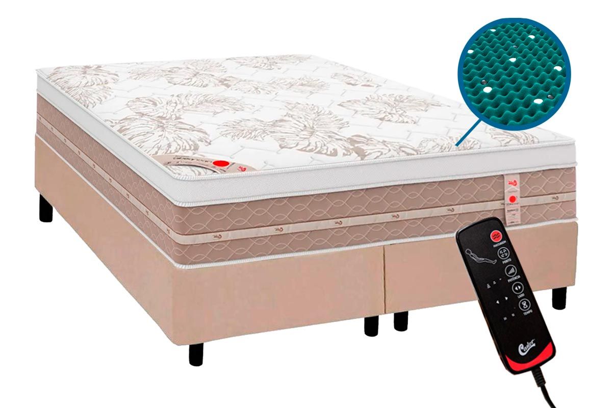 Colchão Magnético c/Massagem Castor Niponpedic