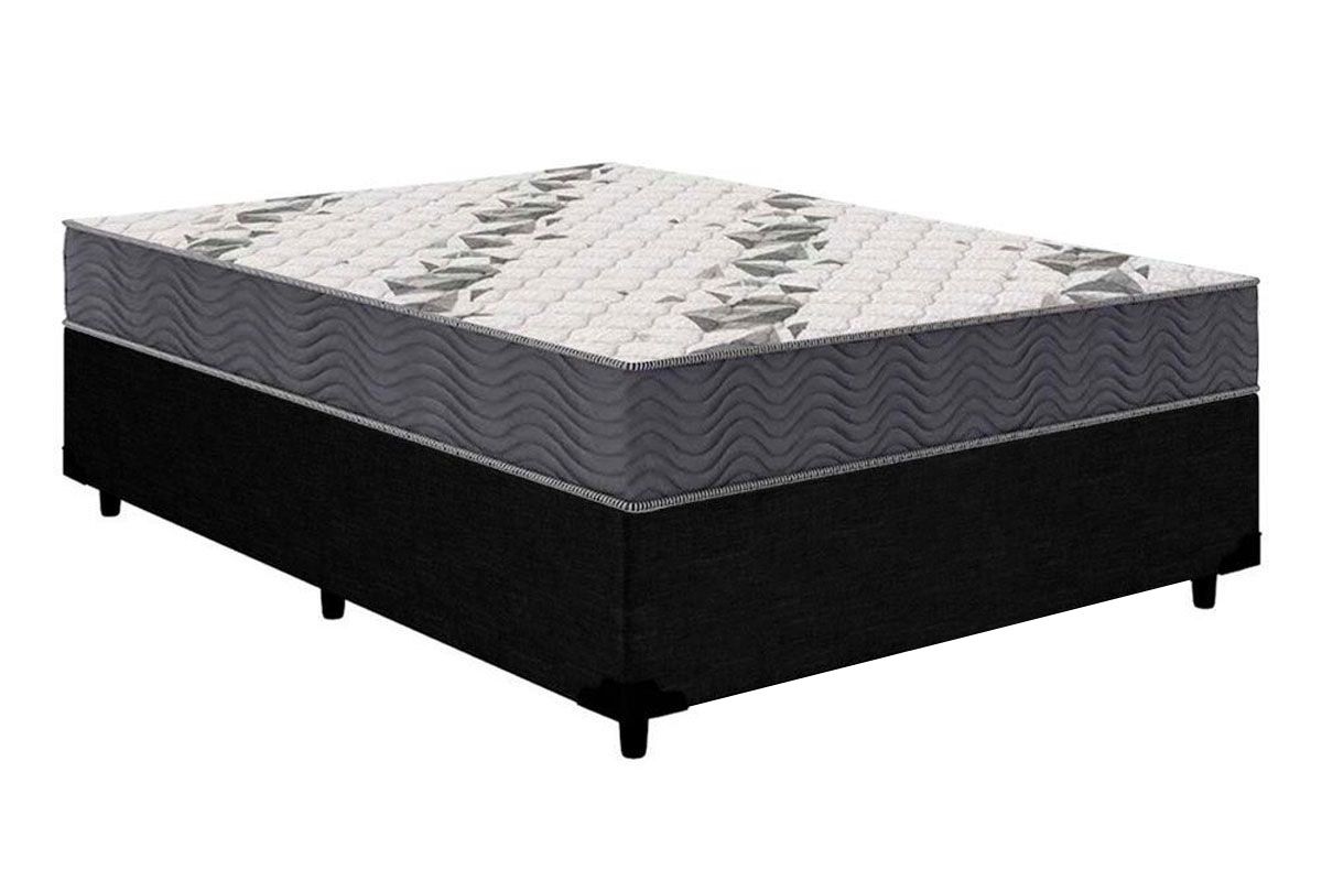 Cama Box CRC +Colchão Ortopédico Airtech100 Ortobom