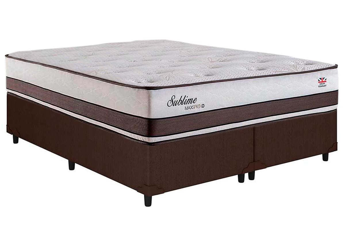 Cama Box CRC +Colchão Molas Sublime Herval