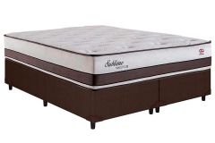 Cama Box Filhão +Colchão Molas Sublime Herval