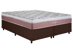 Cama Box Filhão +Colchão Molas Coimbra Herval