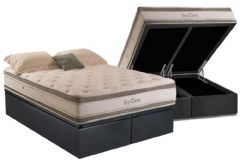 Cama Box Baú Filhão +Colchão Molas BigClass Herval