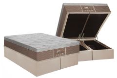 Cama Box Baú Filhão +Colchão Molas Guardian Probel