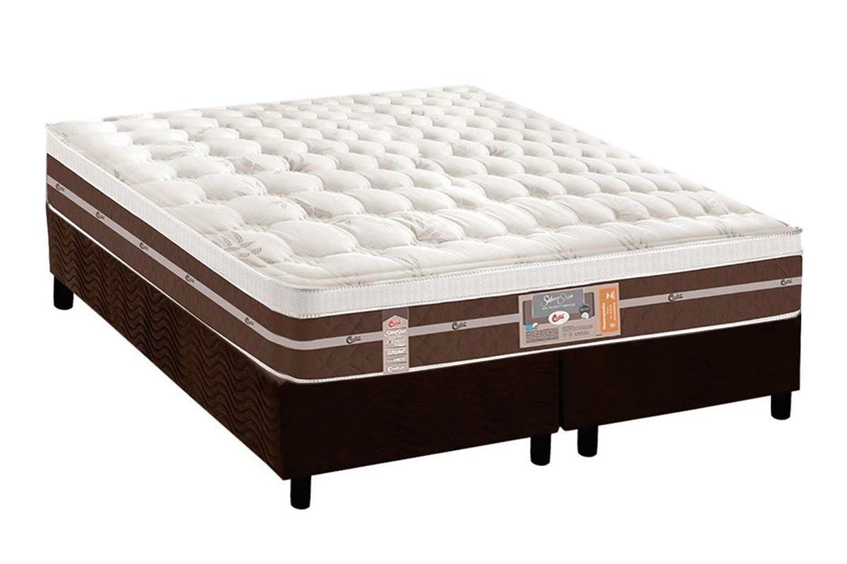 Cama Box CRC +Colchão Molas S Star HD Castor