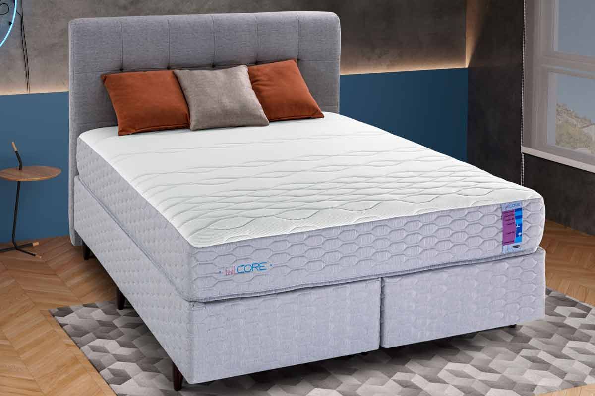 Colchão King Látex Herval D70 HR35 Feel Core 193x203x27