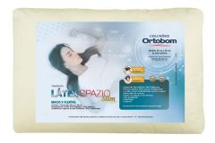 Travesseiro Látex Spazio Slim Anatômico Ortobom