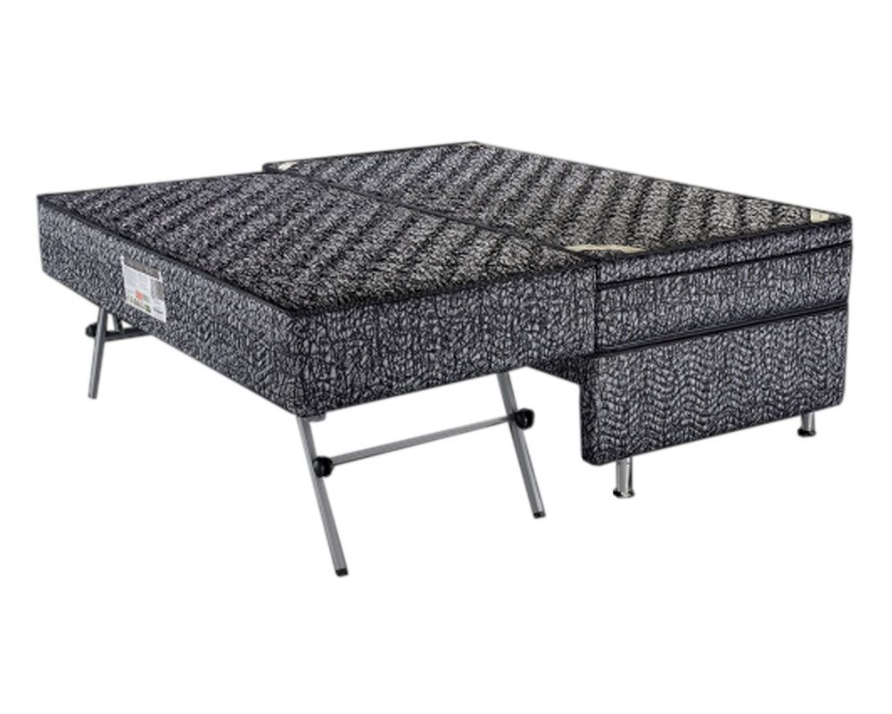 Cama Box c/Aux Filhão +Colchão Molas Versatil Orhotel Luxo Ortobom