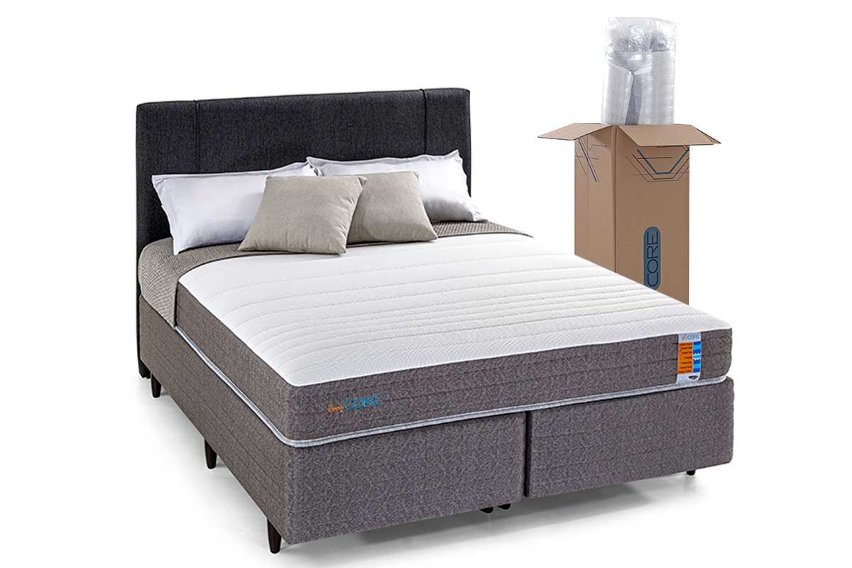 Colchão Queen D33 Herval HR D35 Keep Core na Caixa 158x25