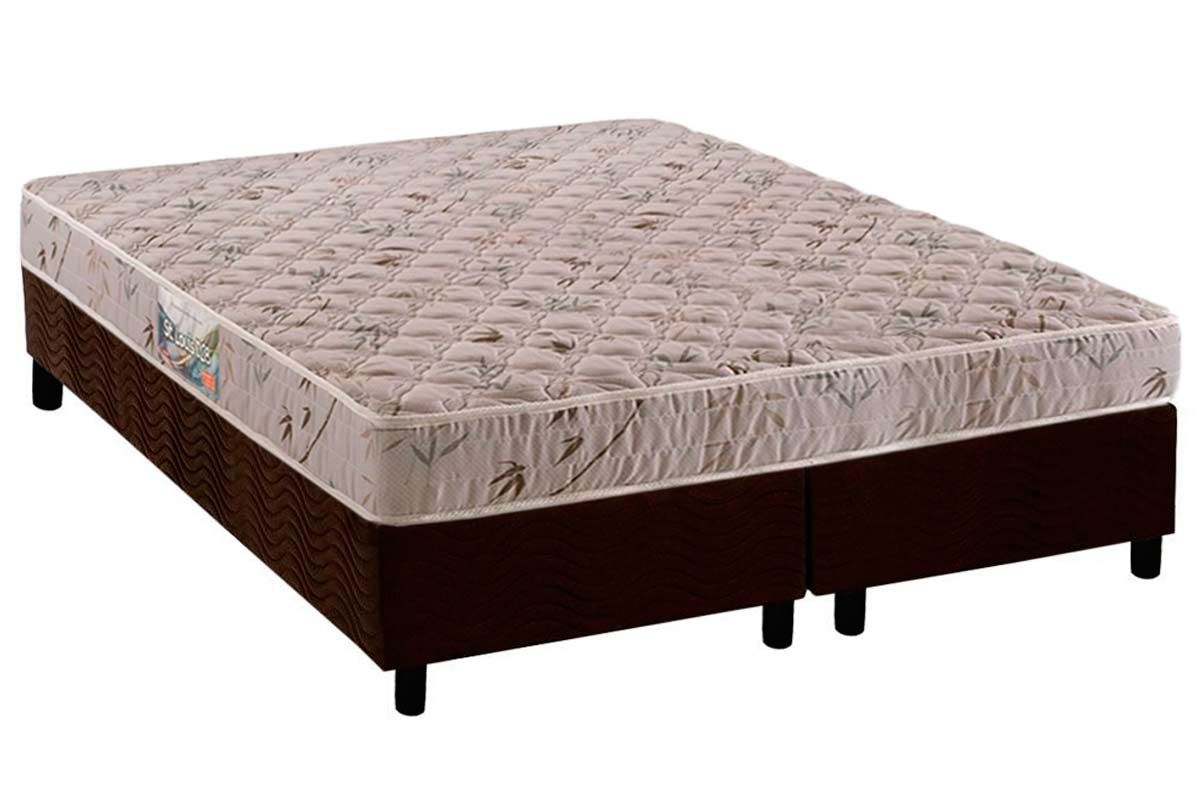 Cama Box CRC +Colchão Espuma D28 St Louis Herval