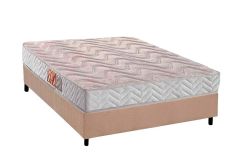 Cama Box Filhão +Colchão Espuma D28 Pasquale Paropas