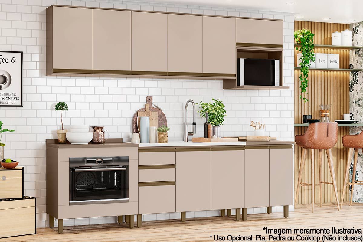 Cozinha Completa Henn 10 Peças Connect C6P26
