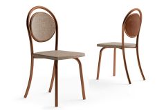 Cadeira Jantar 1738 Aço Kit 2 Uni Carraro