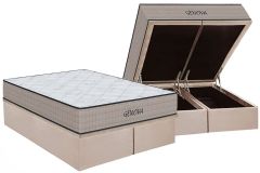 Cama Box Baú Filhão +Colchão D45 Genova Orthoflex