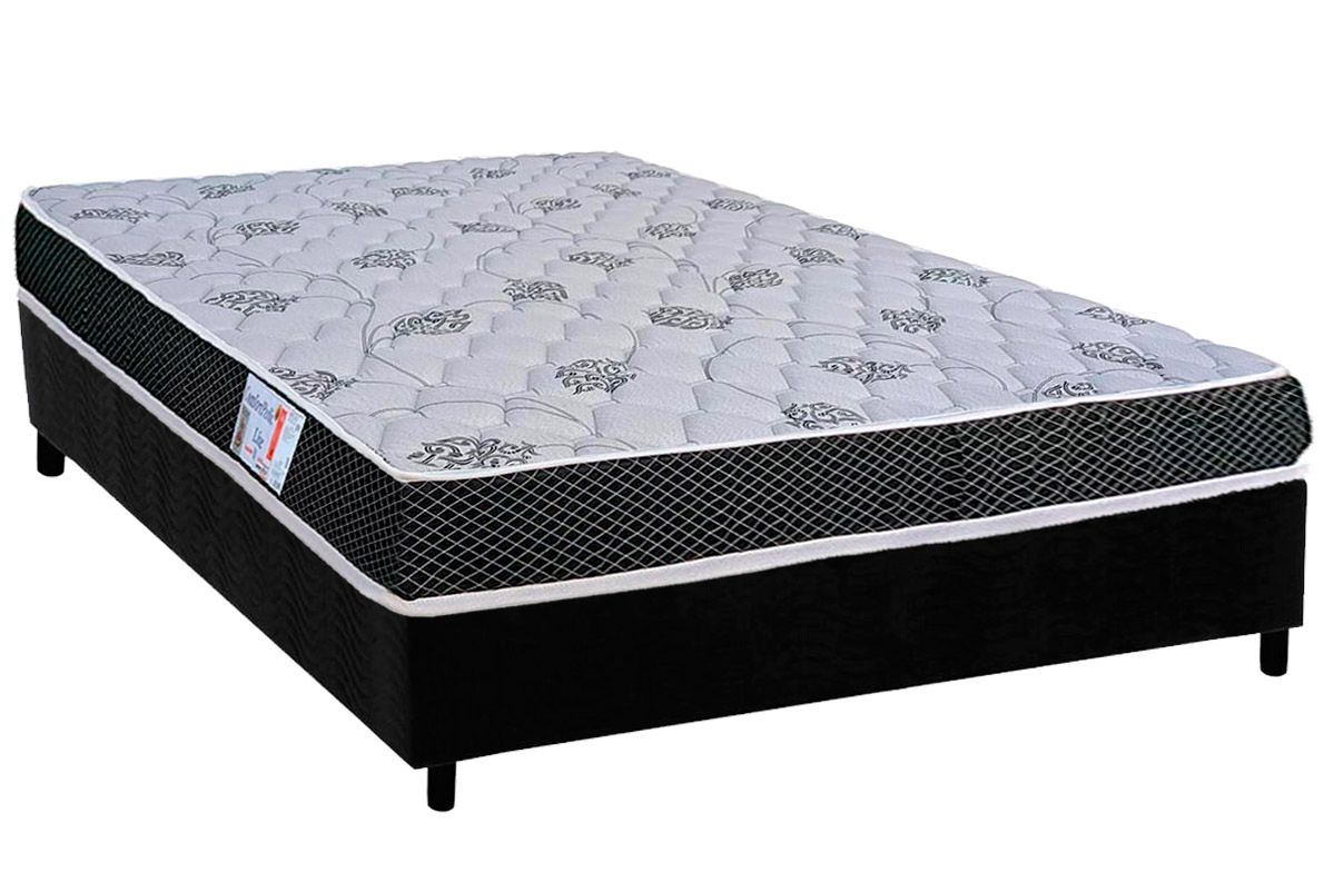 Cama Box CRC +Colchão D20 ComfortPedic Orthoflex