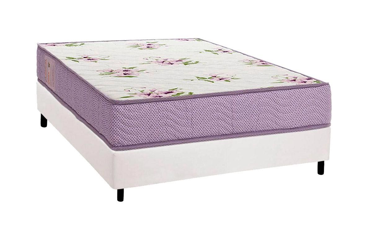 Cama Box CRC +Colchão D23 Physical Super Ortobom