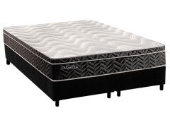 Cama Box Filhão +Colchão Molas Olímpia Paropas