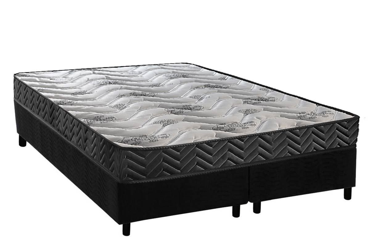 Cama Box CRC +Colchão D45 Pasquale Wave Paropas