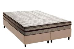 Cama Box Filhão +Colchão Ortopédico Gold Plus Paropas