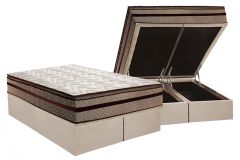 Cama Box Baú Filhão +Colchão Ortopédico Plus Paropas
