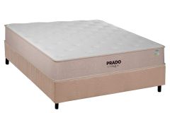 Cama Box Filhão +Colchão Espuma D28 Prado Plumatex