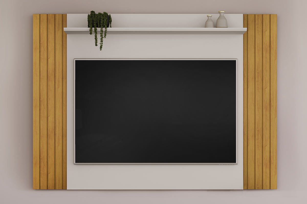 Painel Home p/ TV até 60 Pol Trend Extensível 108/160cm DJ Móveis
