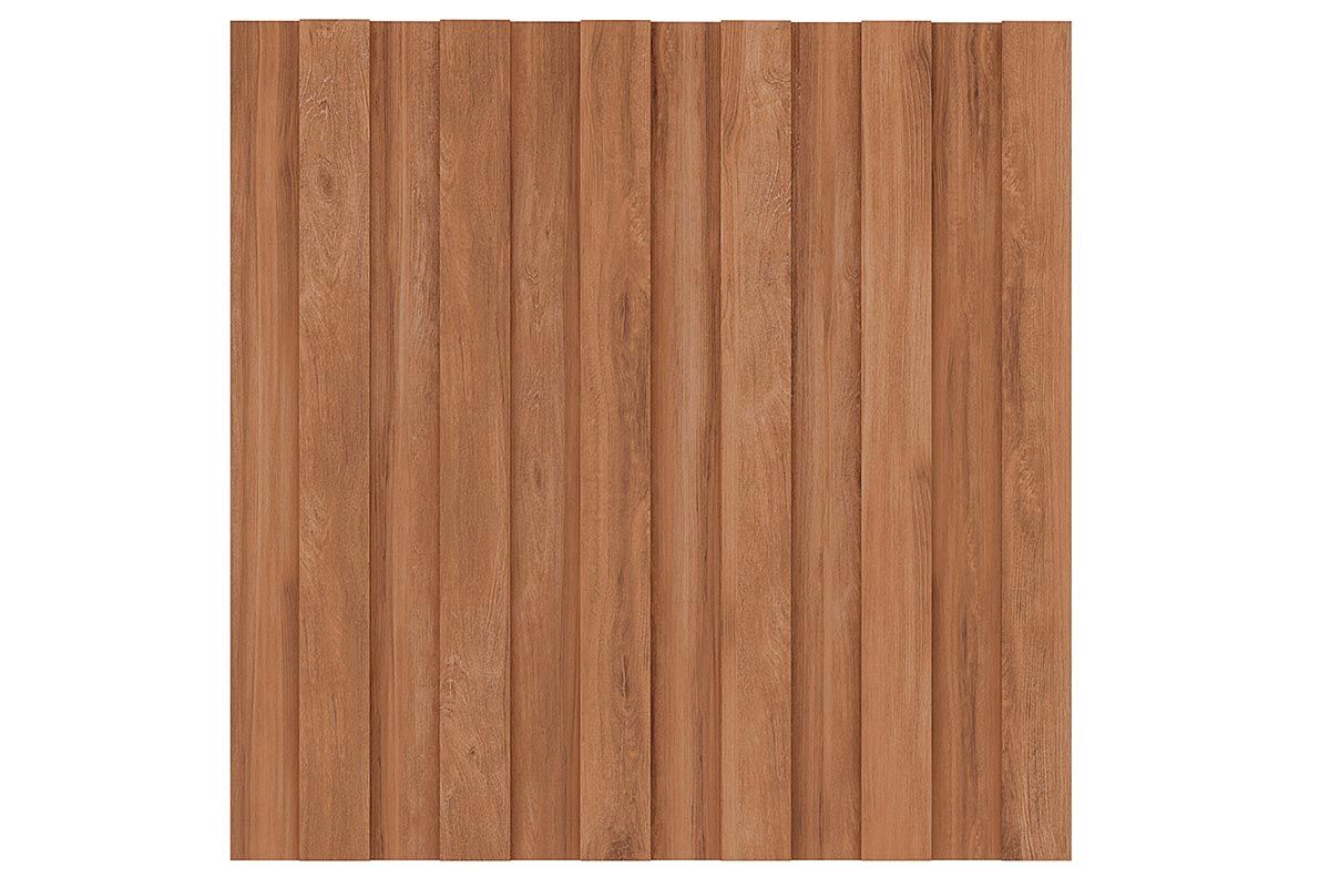 Multiuso Cozinha Carraro Painel de Edição p/ Fechamento Ripado Bella 2618 61x60x3,0cm Nogal