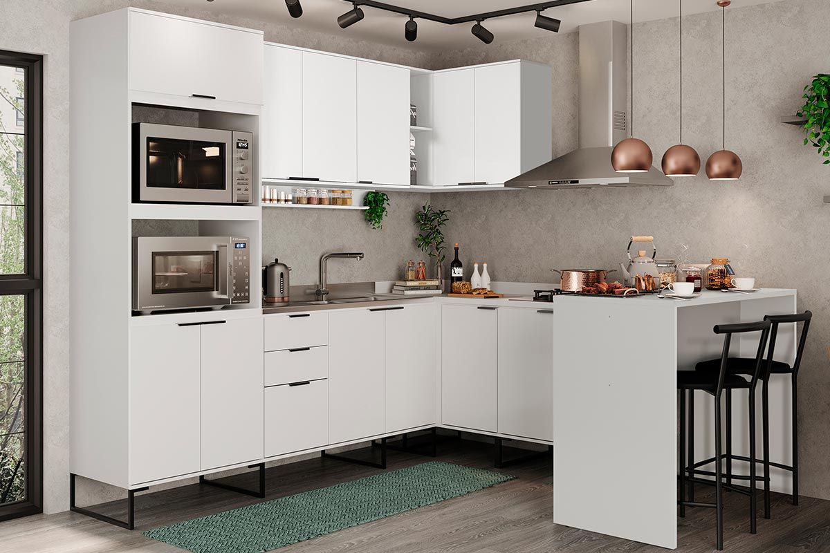 Cozinha Completa Carraro 12 Peças Alpha C12P51