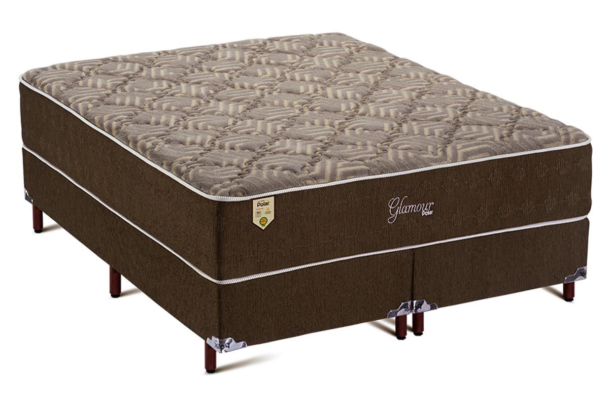 Colchão King Molas Ensacadas Polar Glamour 193x203x33