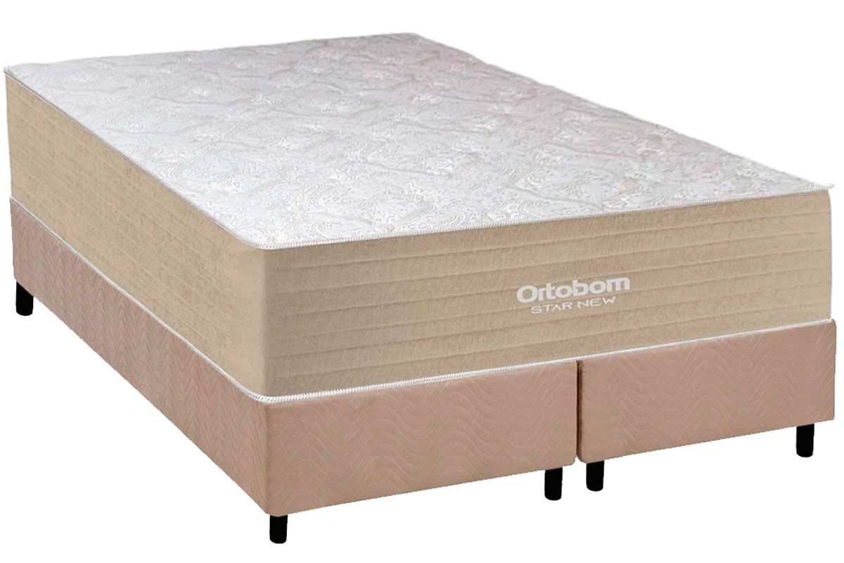 Colchão Casal Molas Ensacadas Ortobom Star New 138x188x38