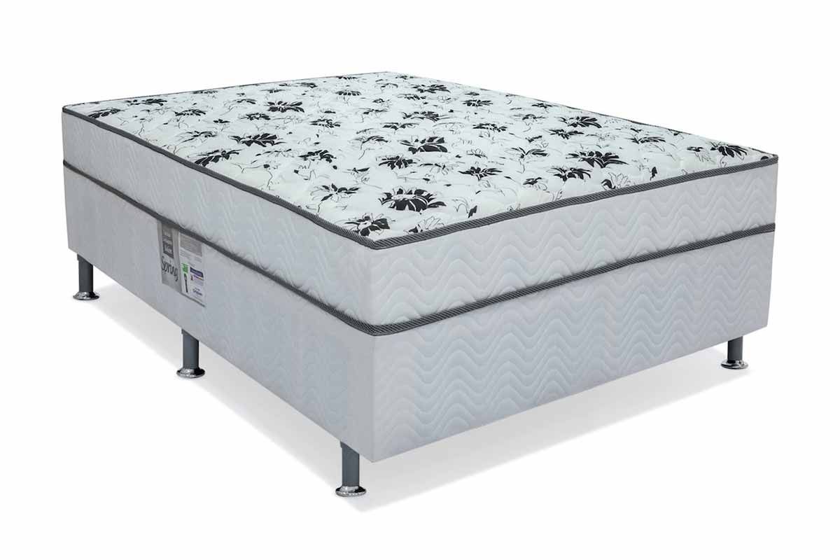 Cama Box Conjugado c/Colchão Prime Spring Ortobom