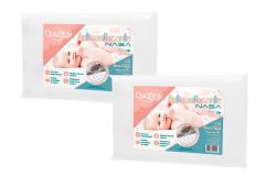 Travesseiro Infantil BB3002 NasaBaby 200Fios 2Un Duoflex