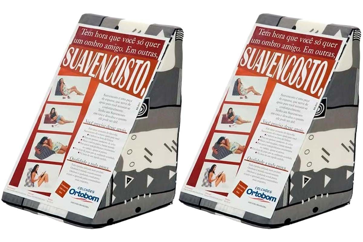 Travesseiro Suavencosto Kit 2 Uni Sleep Anatômico Ortobom