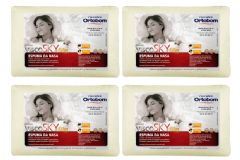 Travesseiro Viscoelástico Kit 4un Sky Slim Ortobom