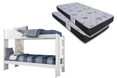 Colchão D20 Comfortpedic Line (2un) + Beliche Indy