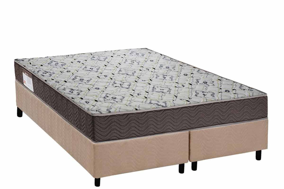 Cama Box CRC +Colchão Ortopédico ISO Mega Ortobom