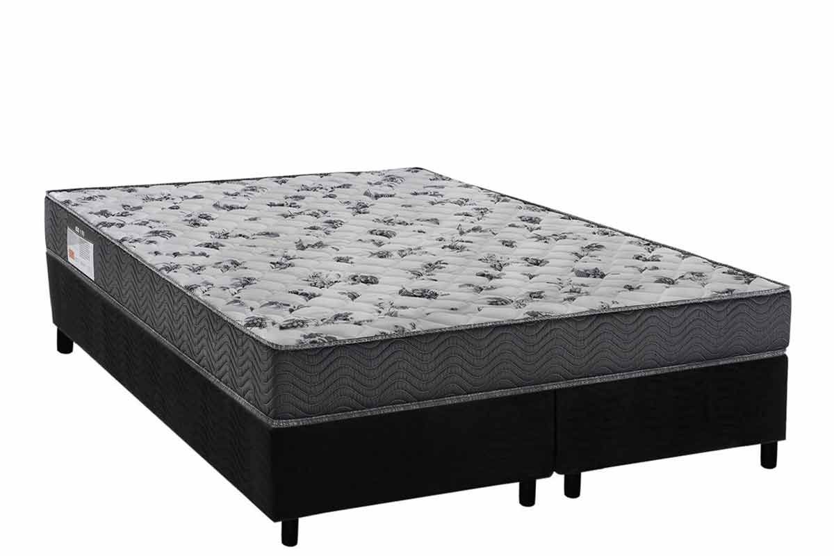 Cama Box CRC +Colchão Ortopédico ISO Ultra Ortobom