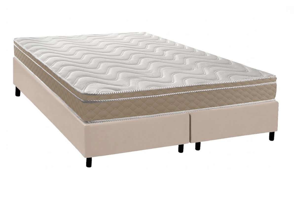 Cama Box Filhão +Colchão Ortopédico Ultra Paropas