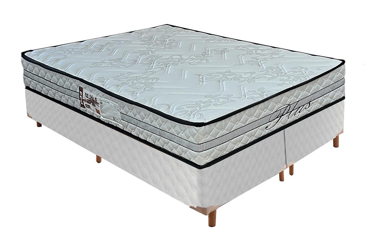 Colchão King D33 Paropas Pasquale Plus White 193x203x20