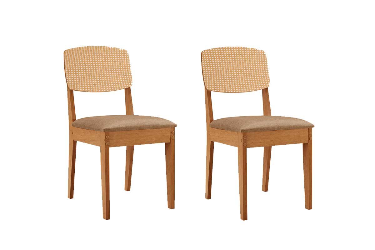 Cadeira Jantar Havana Premium Kit 2 Un Rufato