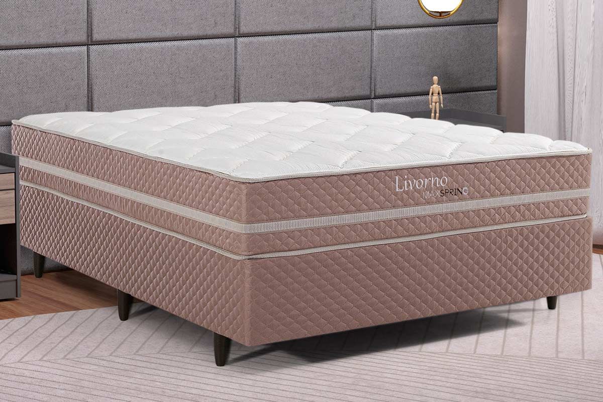 Colchão King Molas Maxspring Herval Livorno 193x203x27